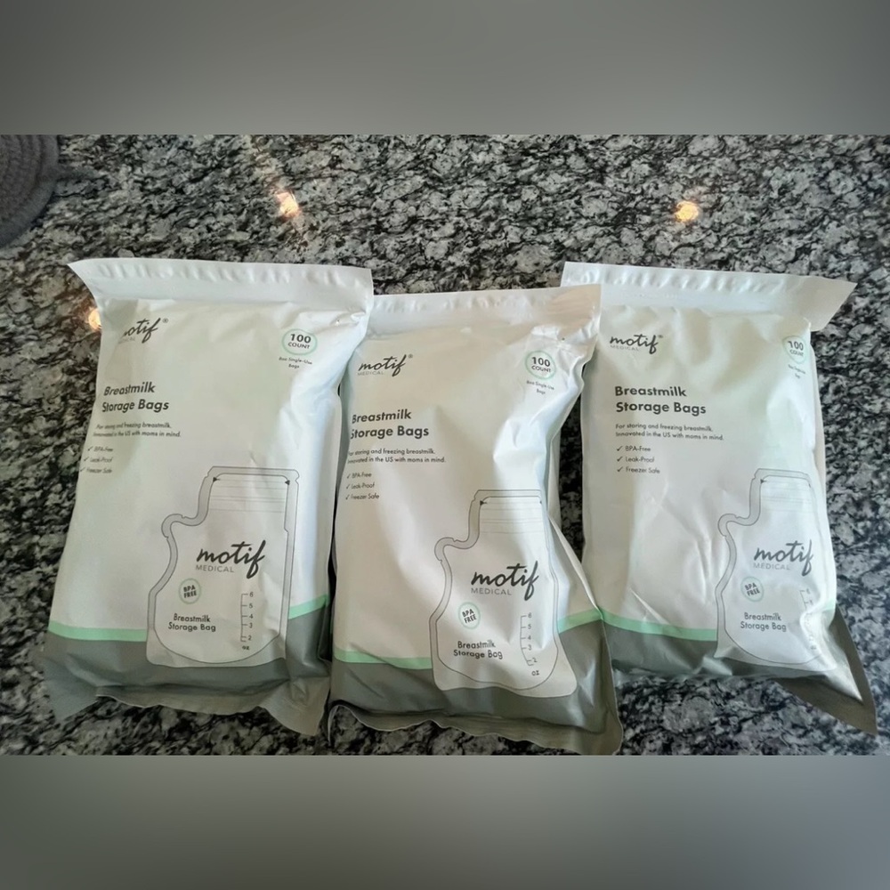 Motif Luna breast milk storage bag new